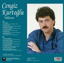 Cengiz Kurtoğlu  Yıllarım  Plak  LP   SIFIR JELATİNLİ AMBALAJINDADIR