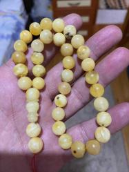 Orjinal damla kehribar tespih