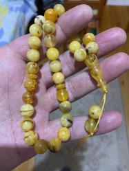 Orjinal damla kehribar tespih