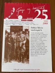 25 MART 2008 - TAKVİM YAPRAĞI - DOĞUM GÜNÜ HEDİYESİ - GAZİ MUSTAFA KEMAL ATATÜRK FOTOĞRAFLI BÜYÜKÇEKMECE BELEDİYESİ TAKVİMİ - Tıbbiye'lilerin 'sivil örgüt'ü - 'Zinhar siyasetle iştigal edilmeyecek - 1611- Evliya Çelebi doğdu - 1807- İngiltere Parlamentosu, köle ticaretini yasakladı - 1912- Türk Ocakları kuruldu - 1935- Prof. Afet İnan, Türk Tarih Kurumu As Başkanlığına seçildi - 1960- Güney Afrika'da Johannesburg'da tüm siyah politik örgütler feshedildi - 1962- EOKA'cılar Kıbrıs'ta iki camiye bomba attı - 1976- İktisatçı ve tarihçi Şevket Süreyya Aydemir, Ankara'da öldü