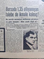 Cumhuriyet Gazetesi - 26 Haziran 1946 - Türk Şilepçiliğini İnkişaf Ettirmek İçin Yazan Abidin Daver Başmakale - Konferansta Dün De Hiç İlerleme Kaydedilmedi - Lübnan Cumhurbaşkanı Beşare Elhuri Valinin Verdiği Çay Ziyafetinde Fotoğraf - Yurtta Seçim Faaliyeti Son Hızını Buldu -  Demokrat Partili Refik Koraltan Ve Adnan Menderes Parti Merkezinde Fotoğrafı - Hikmet Bayur'un Seçim Hakkındaki Tahminleri - Profesör Cemil Bilsel Ve Arkadaşları Bir Cemiyet Kurdular - Birleşmiş Milletler Türk Derneği - Milli Eğitim Bakanı Hasan Ali Yücel - Bursa'da 1,35 Atlayamayan Talebe De İkmale Kalmış - Sanat Dünyasında Harp Sonrası Yazan Muhsin Ertuğrul - Sonsuz Panayır Yazan Halide Edip Adıvar Yazı Dizisi - Amcabey Ve Hürriyet Çizen Cemal Nadir - Ekmek Meselesi Yazan Burhan Felek Köşe Yazısı - Küçük Hikaye Acele Nikah Yazan Fasih Işın - Galatasaray Ve Beşiktaş Taraftarından Davet Edilen Fransız Takımı Angulem Geldi - Münir Nurettin Yeni Plakları Sahibinin Sesi - Suzan Yakar Columbia Plaklarında