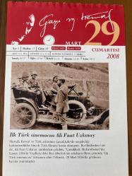 29 MART 2008 - TAKVİM YAPRAĞI - DOĞUM GÜNÜ HEDİYESİ - GAZİ MUSTAFA KEMAL ATATÜRK FOTOĞRAFLI BÜYÜKÇEKMECE BELEDİYESİ TAKVİMİ - İlk Türk sinemacısı Ali Fuat Uzkınay - Ali Fuat Uzkinay - 1827- Beethoven, Viyana'da 10 bin kişinin katıldığı törenle toprağa verildi - 1938- Harp Okulu Mahkemesi, Nazım Hikmet'i 28 yıl hapse mahkum etti - 1982- 