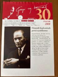 30 MART 2008 - TAKVİM YAPRAĞI - DOĞUM GÜNÜ HEDİYESİ - GAZİ MUSTAFA KEMAL ATATÜRK FOTOĞRAFLI BÜYÜKÇEKMECE BELEDİYESİ TAKVİMİ - Osmanlı başkentinde gerici ayaklanma - 31 Mart Vakası - 1 - 1432- Fatih Sultan Mehmet, Edirne'de dünyaya geldi - 1951- ABD'de, Ethel ve Julius Rosenberg çifti, Sovyetler Birliği hesabına çalıştıkları ve ABD'nin nükleer sırlarını bu ülkeye sattıkları iddiasıyla idama mahkum edildi. İdamlar, 1953 Haziranında infaz edildi - 1956- 