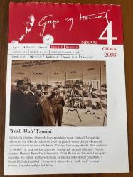 4 NİSAN 2008 - TAKVİM YAPRAĞI - DOĞUM GÜNÜ HEDİYESİ - GAZİ MUSTAFA KEMAL ATATÜRK FOTOĞRAFLI BÜYÜKÇEKMECE BELEDİYESİ TAKVİMİ - 'Yerli Malı' Yemini - 1929- 