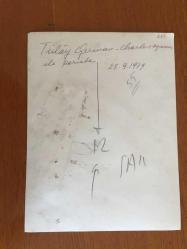 TÜLAY GERMAN'IN ve CHARLES AZNAVOUR'UN ORİJİNAL BÜYÜK BOY FOTOĞRAFI - 23 x 18 cm EBADINDA (AÇIKLAMAYI OKUYUNUZ) - TÜLAY GERMAN ve CHARLES AZNAVOUR BİR PARTİDE SOHBET EDERLERKEN ÇEKİLMİŞ ÇOK ÖZEL BİR KARE, 28 EYLÜL 1979