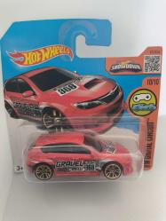 HOT WHEELS 2016 HW Digital Circuit 10/10 Subaru WRX STI 30/250 Red