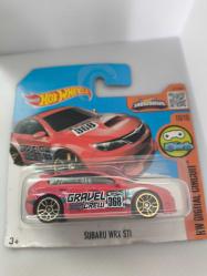 HOT WHEELS 2016 HW Digital Circuit 10/10 Subaru WRX STI 30/250 Red