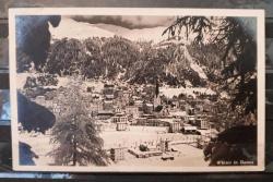 PC.2086 İSVİÇRE DAVOS KIŞ MANZARASI PANAROMİK GÖRÜNÜM POSTA KARTI