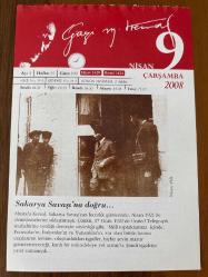 9 NİSAN 2008 - TAKVİM YAPRAĞI - DOĞUM GÜNÜ HEDİYESİ - GAZİ MUSTAFA KEMAL ATATÜRK FOTOĞRAFLI BÜYÜKÇEKMECE BELEDİYESİ TAKVİMİ - Sakarya Savaşı'na doğru - Haydutlar er geç kovulacak - 1588- Mimar Sinan 92 yaşında öldü - 1932- İlk kadın hakim Mürüvvet hanım Adana'da göreve başladı - 1936- İstanbul Telefon Şirketi devletçe satın alındı - 1945- Türkiye'de yerli ampul üretimi başladı - 1950- İlk Türk karikatürcülerinden Cemil Cem İstanbul'da öldü -1988- Şair, gazeteci, yazar Şevket Rado öldü - 1993- Tercüman gazetesi sahibi Kemal Ilıcak, beyin kanaması geçirerek öldü