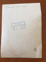 İRFAN ATASOY'UN EŞİ HAMİYET ATASOY YANKI'NIN ORİJİNAL BÜYÜK BOY FOTOĞRAFI - 22,5 x 16,5 cm EBADINDA - HAMİYET ATASOY YANKI SİRK EKİBİYLE AKROBASİ YAPARKEN ÇEKİLMİŞ BİR KARE