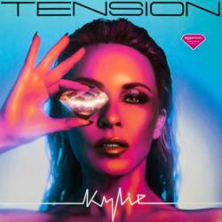 KYLIE MINOGUE - TENSION LIMITED EDITION TRANSPARENT PINK PLAK LP 2023