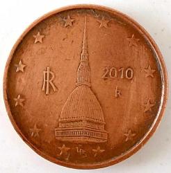 2010-R İTALYA 2 EURO CENT ORİJİNAL MADENİ PARASI 3PP1LL NADİR
