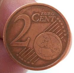 2010-R İTALYA 2 EURO CENT ORİJİNAL MADENİ PARASI 3PP1LL NADİR