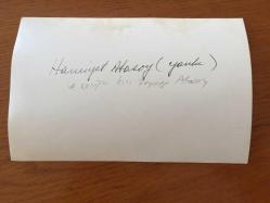 İRFAN ATASOY'UN EŞİ HAMİYET YANKI ATASOY'UN ORİJİNAL 2'Lİ FOTOĞRAFI SETİ - 18 x 12 cm EBADINDA - HAMİYET YANKI ATASOY DOĞUM SONRASI KIZI ZEYNEP ATASOY'U NEŞE İÇİNDE KUCAĞINDA TUTARKEN ÇEKİLMİŞ ÇOK ÖZEL 2 FARKLI HATIRA FOTOĞRAFI, HAMİYET YANKO ATASOY ve BEBEĞİ