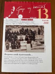 13 NİSAN 2008 - TAKVİM YAPRAĞI - DOĞUM GÜNÜ HEDİYESİ - GAZİ MUSTAFA KEMAL ATATÜRK FOTOĞRAFLI BÜYÜKÇEKMECE BELEDİYESİ TAKVİMİ - Bergama antik tiyatrosunda - Düzce ayaklanması - 1695- Fabllarıyla ünlü Fransız şair Jean de La Fontaine 74 yaşında öldü - 1906- Türkiye'de de pek çok kez sahneye konulan 