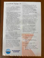 28 NİSAN 2008 - TAKVİM YAPRAĞI - DOĞUM GÜNÜ HEDİYESİ - GAZİ MUSTAFA KEMAL ATATÜRK FOTOĞRAFLI BÜYÜKÇEKMECE BELEDİYESİ TAKVİMİ - Evlatlarınız bizim bağrımızdadır - Çanakkale Savaşı - 4 - 1915- 