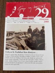 29 MAYIS 2008 - TAKVİM YAPRAĞI - DOĞUM GÜNÜ HEDİYESİ - GAZİ MUSTAFA KEMAL ATATÜRK FOTOĞRAFLI BÜYÜKÇEKMECE BELEDİYESİ TAKVİMİ - Gökçen'le Tatbikat'dan dönüyor - 'Göklerin Kızı' Sabiha Gökçen - 1453- Fatih Sultan Mehmet İstanbul'u fethetti.1985- İstanbul Boğazı'nda, ikinci boğaz köprüsünün (Fatih Sultan Mehmet) temeli atıldı. -