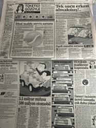 SABAH EKONOMİ GAZETESİ SABAH DOĞUM GÜNÜ GAZETESİ - 18 HAZİRAN 1992 - Ersan İnan-Adil Korkut-Osman Ulagay-Aydın Demir-Senan Erdem-Şelale Kadak-Fuat Süren-Mehmet Kıral-İshak Alaton-Hüseyin Nemli-Denizbank’a Koç Grubu talip oldu-Kennedy Ailesi’nin Türkiye’de şirketi var-MaxMara Hanımlar! Bir dünya moda devi daha geliyor-Ziraat, Akbank, İş Bankası ve Etibank dünya klasmanına girdi-“Devre mülk”ün mülksüz ortakları!-Babalar için “tık” yok!-İlaç sıkıntısı çeken SSK’dan doktor reçetesine müdahale-Çiller mi? Saracoğlu mu?-“Yes, no” demenin bedeli çok pahalı-Dövizli tahvil Demirel’e takıldı-Borsa’yı dün dolara müdahale yükseltti-Kastelli’den “aforo” kararına sert tepki-Borsanız diyor ki…-Broker gözüyle-Efe ile ilgili suç duyurusu dosyası yok oldu-Fuat Süren, oğluna danışmanlık yapıyor-Özkanlar’ın en büyük zevki briç oynamak-Paralar Kamu Fonu’na-Almanya AT’ye üç yeni tiye istiyor-Özelleştirme politikaları-Vakıfbank’ın kredi limiti 20 milyon-Demire zam geldi-Rusya, Dünya Bankası’na katıldı