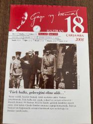18 HAZİRAN 2008 - TAKVİM YAPRAĞI - DOĞUM GÜNÜ HEDİYESİ - GAZİ MUSTAFA KEMAL ATATÜRK FOTOĞRAFLI BÜYÜKÇEKMECE BELEDİYESİ TAKVİMİ - Türk halkı, geleceğini eline aldı - Claude Farrére onuruna konuşma - 2 - 1815- Napoleon Bonapart, Waterloo Savaşı'nda İngiliz ve Prusya ordularına yenildi - 1922- Ziya Gökalp, Diyarbakır'da 
