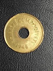 1948 YILINA AİT MADENİ 2.5  KURUŞ  ÇA/ÇİL  ( AÇIKLAMA OKUNACAK ) TCM 4251