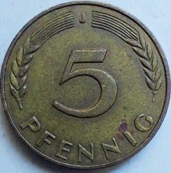 ALMANYA 5 Fenik, 1969 ÇÇT 