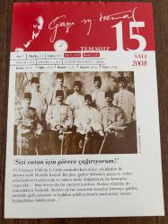 Efemera - 15 TEMMUZ 2008 - TAKVİM YAPRAĞI - DOĞUM GÜNÜ HEDİYESİ - GAZİ MUSTAFA KEMAL ATATÜRK FOTOĞRAFLI BÜYÜKÇEKMECE BELEDİYESİ TAKVİMİ -'Sizi vatan için göreve çağırıyorum!' -'Yaşasın hürriyet ve ihtilal!' - 1099- Haçlılar Kudüs'ü işgal etti. - 1928- İskoç Dr. Alexander Fleming penisilini buldu. - 1975- Junko Tabel, Everest'in zirvesine çıkan ilk kadın dağcı oldu. -1969- Türk havacılığının kurucularından Vecihi Hürkuş 80 yaşında öldü - kitantik - kitaLog
