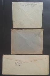 Cumhuriyet 1955-1969 3 Adet  ZARF.