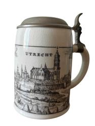 Nostaljik Zin Kapaklı Alman Bira Bardağı tnk022