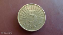 5 DENAR 2008 MAKEDON CUMHURİYETİ