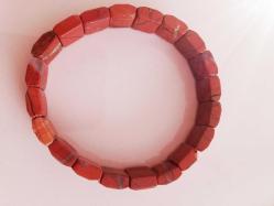 Dragon Jasper Doğal Taş Balık Sırtı Geniş Kesim Bileklik