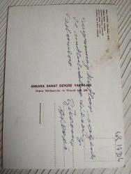 Türkiye Ankara Kalesi kartpostal 14.5x10 ebatında