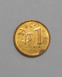 1 Kuruş Türkiye - 2021