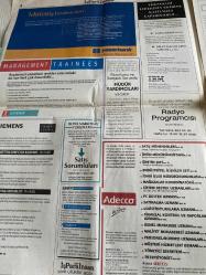 SABAH İŞ PARA İNSAN GAZETESİ DOĞUM GÜNÜ GAZETESİ - 7 HAZİRAN 1998 -Tamer Başar Melih Arat – Peryön’ün 2000 harekâtı – Swissotel 800 dünya vatandaşıyla emrinizde – Etkili sunum için faydalı bir eser – Müfettiş Yardımcıları – Teknoloji liderinin ekibine katılmaya çağırıyoruz – Satış uzmanı – Bilgi teknolojisi uzmanı – Müdür yardımcıları – Satış sorumluları – Satış mühendisleri – Ürün müdürü/asistanı – Üretim şefi – Endüstriyel ilişkiler şefi – İdari işler müdürü/sorumlusu – Mağazalar koordinatörü – Sistem destek uzmanları – PC destek uzmanı – Satınalma uzmanı – Lojistik/planlama uzmanı – Finansal kontrol ve raporlama uzmanı – Genel muhasebe uzmanı – Maliyet muhasebesi uzmanı – Personel/bordo uzmanları – Müşteri hizmetleri uzmanı – Yönetici sekreteri – Resepsiyonist – Yönetici asistanı – Reklam sorumlusu – Sıcak satışın duayeni – Emlakçılardan ofis kiralarken – Sivil toplumun eksperleri Türkiye’de – AB’yle kurulan genç köprü