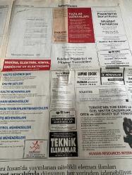 SABAH İŞ PARA İNSAN GAZETESİ DOĞUM GÜNÜ GAZETESİ - 7 HAZİRAN 1998 -Tamer Başar Melih Arat – Peryön’ün 2000 harekâtı – Swissotel 800 dünya vatandaşıyla emrinizde – Etkili sunum için faydalı bir eser – Müfettiş Yardımcıları – Teknoloji liderinin ekibine katılmaya çağırıyoruz – Satış uzmanı – Bilgi teknolojisi uzmanı – Müdür yardımcıları – Satış sorumluları – Satış mühendisleri – Ürün müdürü/asistanı – Üretim şefi – Endüstriyel ilişkiler şefi – İdari işler müdürü/sorumlusu – Mağazalar koordinatörü – Sistem destek uzmanları – PC destek uzmanı – Satınalma uzmanı – Lojistik/planlama uzmanı – Finansal kontrol ve raporlama uzmanı – Genel muhasebe uzmanı – Maliyet muhasebesi uzmanı – Personel/bordo uzmanları – Müşteri hizmetleri uzmanı – Yönetici sekreteri – Resepsiyonist – Yönetici asistanı – Reklam sorumlusu – Sıcak satışın duayeni – Emlakçılardan ofis kiralarken – Sivil toplumun eksperleri Türkiye’de – AB’yle kurulan genç köprü