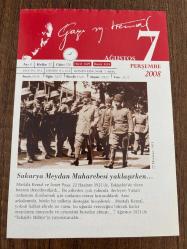 7 AĞUSTOS 2008 - TAKVİM YAPRAĞI - DOĞUM GÜNÜ HEDİYESİ - GAZİ MUSTAFA KEMAL ATATÜRK FOTOĞRAFLI BÜYÜKÇEKMECE BELEDİYESİ TAKVİMİ - Sakarya Meydan Muharebesi yaklaşırken - Tekalif-i Milliye (Ulusal Vergi) emirleri - 1924- Güneydoğu'da sınırda, Nasturi ayaklanması baş gösterdi - 1941- Hintli şair Rabindranath Tagore, 80 yaşında öldü - 1945- Nüfus sayımı için evlere numara verilmesi kararlaştırıldı - 1964- Türk jet uçakları, Kıbrıs'a harekat düzenledi - 1990- Türkiye, BM'nin aldığı Irak'a zorunlu yaptırım kararını ilk uygulayan ülkelerden oldu; Kerkük-Yumurtalık petrol boru hattını kapattı