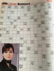 HÜRRİYET GAZETESİ DOĞUM GÜNÜ GAZETESİ BİL BUL GAZETESİ - 22 KASIM 2017 - zincir bulmaca-sayı bulmaca-kelime bulmaca-mozaik bulmaca-Çengel bulmaca-sudoku-kare bulmaca-ödüllü Çengel bulmaca