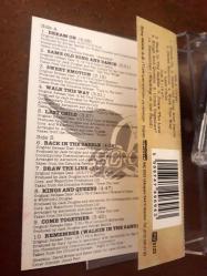 greatest hits - aerosmith kaset (kasetçalarda denenmiştir/dinlenmiştir)