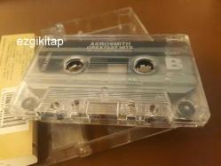 greatest hits - aerosmith kaset (kasetçalarda denenmiştir/dinlenmiştir)