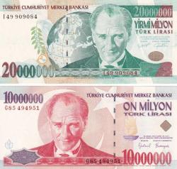 SÜPER LOT 6. VE 7. EMİSYON PARALARIN TAMAMI  evden çıkma çil yada çok temiz 24 adet para