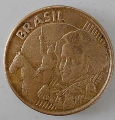 2009 BREZİLYA 10 CENTAVOS ORİJİNAL MADENİ PARASI 1BB2EE1 NADİR