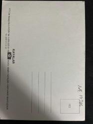 4 Kare Türkiye Kartpostal 16.5x12 ebatında