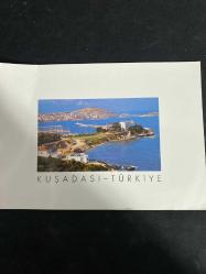 Kuşadası manzara ve doğa Türkiye Kartpostal 16.5x12 ebatında