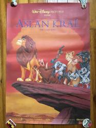 Aslan Kral - The Lion King (1994) – Orijinal Türkçe Dönem Film Afişi