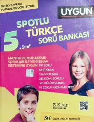 SADIK UYGUN YAYINLARI, 5. SINIF SPOTLU TÜRKÇE SORU BANKASI