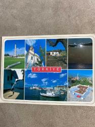 Selçuk, kula, ayvalık cunda adası, İzmir, Kemalpaşa, Çeşme, Beydağ Türkiye Kartpostal 16.5x12 ebatında