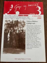 3 EYLÜL 2008 - TAKVİM YAPRAĞI - DOĞUM GÜNÜ HEDİYESİ - GAZİ MUSTAFA KEMAL ATATÜRK FOTOĞRAFLI BÜYÜKÇEKMECE BELEDİYESİ TAKVİMİ - Yalova Baltacı Çiftliği'nde - I. Millî Türk Tıp Kongresi - 1869- İstanbul'da 