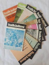 HALKBİLİMİ Aylık Dergi [Dergisi], 1974 - 1979, Sayı: 5, 26, 38, 44/45/46, 47, 48, 49, 50, 51, 52 [10 ADET]