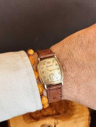 1955 AMERİKAN BULOVA ART-DECO TANK KURMALI ERKEK KOL SAATİ