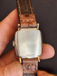 1955 AMERİKAN BULOVA ART-DECO TANK KURMALI ERKEK KOL SAATİ