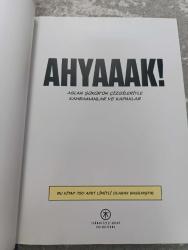 AHYAAAK - Aslan Şükür'ün Çizgileriyle Kahramanlar ve Kapaklar (3 Adet Orijinal Posteri Dahildir)